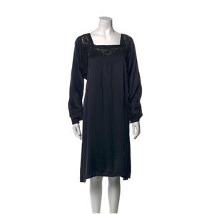 MES DEMOISELLES Silk Knee-Length Dress Size: M | US6, FR38